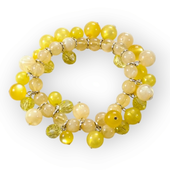 Yellow Beaded Bracelet - Picture 3 of 7